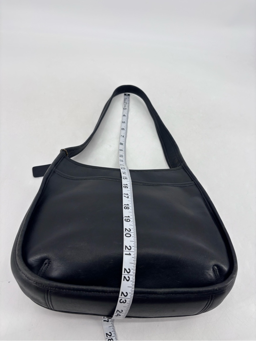 Coach Ergo 9047 Vintage 90s Leather Made In Mexico Compartment Hobo Bucket Bag - Picture 16 of 16